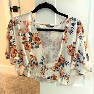 Shein size medium cute crop top